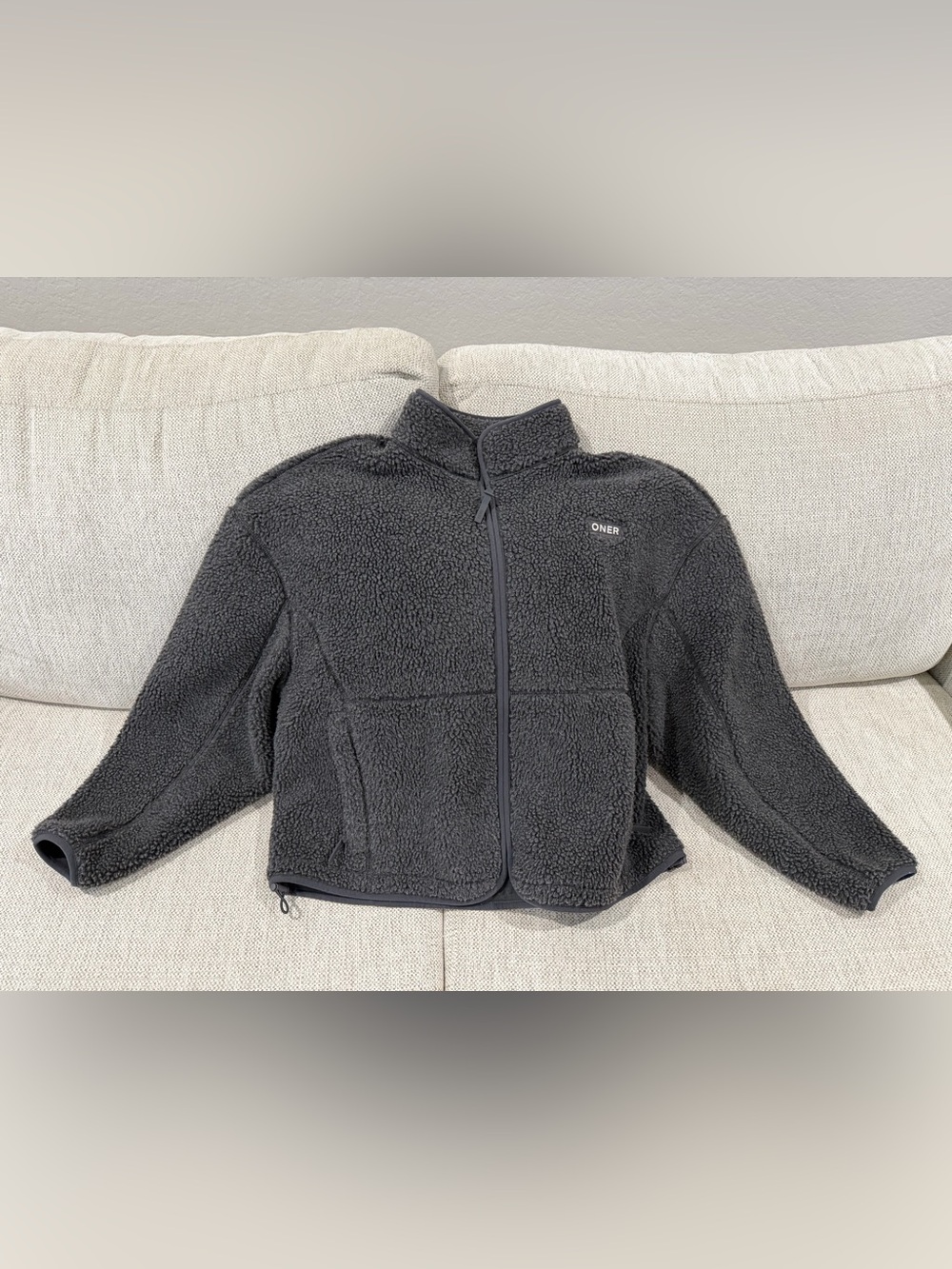 Oner Active Black Sherpa Jacket